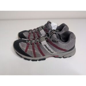 MONTRAIL Gray / Red Hiking Trail Running Walking Mens Shoes Size 9 EU 42 2/3